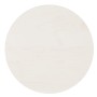 Superficie de mesa madera maciza de pino blanco Ø40x2,5 cm