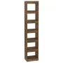 Smoked oak shelving/space divider 40x30x198 cm by vidaXL, Bookcases and shelves - Ref: Foro24-813596, Price: 78,64 €, Discoun...