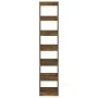 Smoked oak shelving/space divider 40x30x198 cm by vidaXL, Bookcases and shelves - Ref: Foro24-813596, Price: 78,64 €, Discoun...