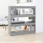 Regal/Raumteiler in Sonoma-Grau, 100 x 30 x 103 cm von vidaXL, Bücherregale und Regale - Ref: Foro24-813633, Preis: 59,12 €, ...