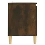 Nachttisch Massivholz Beine Räuchereiche 103,5x35x50cm von vidaXL, TV-Möbel - Ref: Foro24-813158, Preis: 55,41 €, Rabatt: %