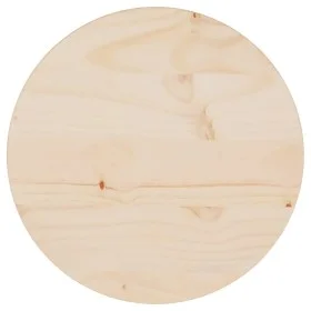 Solid pine wood table surface Ø30x2.5 cm by vidaXL, Table tops - Ref: Foro24-813644, Price: 14,48 €, Discount: %