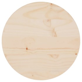 Solid pine wood table surface Ø30x2.5 cm by vidaXL, Table tops - Ref: Foro24-813644, Price: 14,16 €, Discount: %