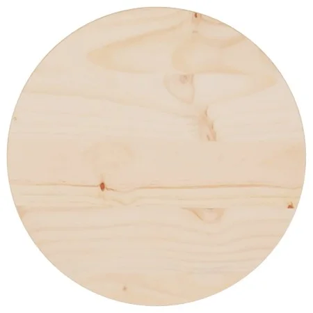 Solid pine wood table surface Ø30x2.5 cm by vidaXL, Table tops - Ref: Foro24-813644, Price: 14,48 €, Discount: %
