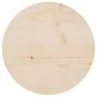 Solid pine wood table surface Ø30x2.5 cm by vidaXL, Table tops - Ref: Foro24-813644, Price: 14,48 €, Discount: %