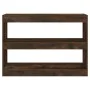 Eiche geräuchertes Regal/Raumteiler 100x30x72 cm von vidaXL, Bücherregale und Regale - Ref: Foro24-813629, Preis: 68,78 €, Ra...