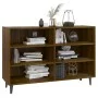 Oak brown engineered wood sideboard 103.5x35x70 cm by vidaXL, Sideboards - Ref: Foro24-813187, Price: 67,55 €, Discount: %