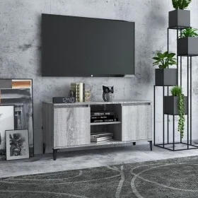 TV-Schrank mit sonomagrauen Metallbeinen 103,5 x 35 x 50 cm von vidaXL, TV-Möbel - Ref: Foro24-813162, Preis: 62,41 €, Rabatt: %