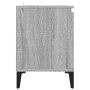 TV-Schrank mit sonomagrauen Metallbeinen 103,5 x 35 x 50 cm von vidaXL, TV-Möbel - Ref: Foro24-813162, Preis: 63,27 €, Rabatt: %