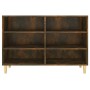 Smoked oak engineered wood sideboard 103.5x35x70 cm by vidaXL, Sideboards - Ref: Foro24-813182, Price: 67,91 €, Discount: %