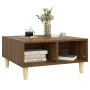 Engineered wood coffee table in brown oak, 60x60x30 cm. by vidaXL, Coffee table - Ref: Foro24-813166, Price: 40,57 €, Discoun...