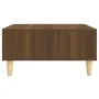 Engineered wood coffee table in brown oak, 60x60x30 cm. by vidaXL, Coffee table - Ref: Foro24-813166, Price: 40,57 €, Discoun...