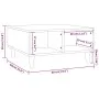 Engineered wood coffee table in brown oak, 60x60x30 cm. by vidaXL, Coffee table - Ref: Foro24-813166, Price: 40,57 €, Discoun...