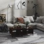 Smoked brown engineered wood coffee table 103.5x60x35 cm by vidaXL, Coffee table - Ref: Foro24-813179, Price: 70,51 €, Discou...