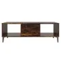 Smoked brown engineered wood coffee table 103.5x60x35 cm by vidaXL, Coffee table - Ref: Foro24-813179, Price: 69,70 €, Discou...
