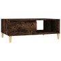 Eiche geräuchert Holzwerkstoff Couchtisch 90x60x35 cm von vidaXL, Couchtisch - Ref: Foro24-813170, Preis: 64,23 €, Rabatt: %