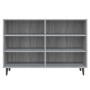 Aparador de madera de ingeniería gris Sonoma 103,5x35x70 cm de vidaXL, Aparadores - Ref: Foro24-813186, Precio: 79,13 €, Desc...