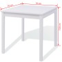 3-teiliges Esszimmerset aus weißem Kiefernholz von vidaXL, Möbelsets für Küchen und Esszimmer - Ref: Foro24-242955, Preis: 19...