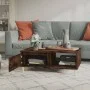Engineered wood smoked oak coffee table 90x60x35 cm by vidaXL, Coffee table - Ref: Foro24-813170, Price: 47,01 €, Discount: %
