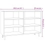 Aparador de madera de ingeniería gris Sonoma 103,5x35x70 cm de vidaXL, Aparadores - Ref: Foro24-813186, Precio: 79,13 €, Desc...