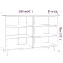 Sonoma gray engineered wood sideboard 103.5x35x70 cm by vidaXL, Sideboards - Ref: Foro24-813186, Price: 78,03 €, Discount: %