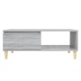 Sonoma gray engineered wood coffee table 90x60x35 cm by vidaXL, Coffee table - Ref: Foro24-813171, Price: 65,95 €, Discount: %