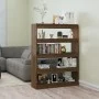 Brown oak shelving/space divider 100x30x135 cm by vidaXL, Bookcases and shelves - Ref: Foro24-813637, Price: 66,99 €, Discoun...