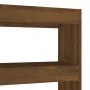 Brown oak shelving/space divider 100x30x135 cm by vidaXL, Bookcases and shelves - Ref: Foro24-813637, Price: 66,99 €, Discoun...