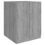 Waschmaschinenschrank in Sonoma-Grau 71x71,5x91,5 cm von vidaXL, Zubehör für Waschmaschinen und Trockner - Ref: Foro24-813195...
