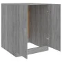 Waschmaschinenschrank in Sonoma-Grau 71x71,5x91,5 cm von vidaXL, Zubehör für Waschmaschinen und Trockner - Ref: Foro24-813195...