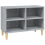 TV-Schrankbeine Massivholz Sonomagrau 69,5x30x50 cm von vidaXL, TV-Möbel - Ref: Foro24-813147, Preis: 38,88 €, Rabatt: %