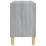 Mueble de TV patas madera maciza gris Sonoma 69,5x30x50 cm de vidaXL, Muebles TV - Ref: Foro24-813147, Precio: 38,82 €, Descu...