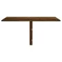 Mesa de pared plegable contrachapada roble ahumado 100x60x56 cm de vidaXL, Mesas plegables - Ref: Foro24-342650, Precio: 70,8...