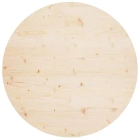 Solid pine wood table surface Ø90x2.5 cm by vidaXL, Table tops - Ref: Foro24-813650, Price: 82,22 €, Discount: %