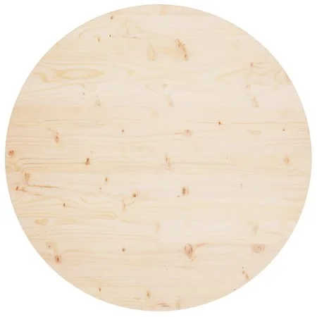 Solid pine wood table surface Ø90x2.5 cm by vidaXL, Table tops - Ref: Foro24-813650, Price: 82,22 €, Discount: %