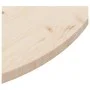 Solid pine wood table surface Ø90x2.5 cm by vidaXL, Table tops - Ref: Foro24-813650, Price: 82,22 €, Discount: %