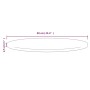 Solid pine wood table surface Ø90x2.5 cm by vidaXL, Table tops - Ref: Foro24-813650, Price: 92,13 €, Discount: %