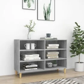 Sonoma gray engineered wood sideboard 103.5x35x70 cm by vidaXL, Sideboards - Ref: Foro24-813183, Price: 66,03 €, Discount: %