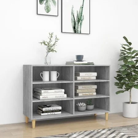 Sonoma graues Sideboard aus Holzwerkstoff, 103,5 x 35 x 70 cm von vidaXL, Sideboards - Ref: Foro24-813183, Preis: 66,82 €, Ra...