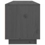 TV-Schrank aus massivem Kiefernholz, grau, 100 x 34 x 40 cm von vidaXL, TV-Möbel - Ref: Foro24-818227, Preis: 68,35 €, Rabatt: %