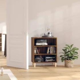 Aparador madera de ingeniería marrón roble 57x35x70 cm de vidaXL, Aparadores - Ref: Foro24-813190, Precio: 44,07 €, Descuento: %