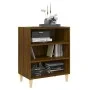 Sideboard aus eichenbraunem Holzwerkstoff, 57 x 35 x 70 cm von vidaXL, Sideboards - Ref: Foro24-813190, Preis: 44,07 €, Rabat...