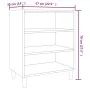 Sideboard aus eichenbraunem Holzwerkstoff, 57 x 35 x 70 cm von vidaXL, Sideboards - Ref: Foro24-813190, Preis: 44,07 €, Rabat...