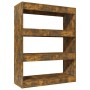 Smoked oak plywood bookshelf 80x30x103 cm by vidaXL, Bookcases and shelves - Ref: Foro24-813617, Price: 54,45 €, Discount: %