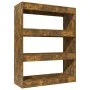 Smoked oak plywood bookshelf 80x30x103 cm by vidaXL, Bookcases and shelves - Ref: Foro24-813617, Price: 45,83 €, Discount: %