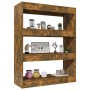 Smoked oak plywood bookshelf 80x30x103 cm by vidaXL, Bookcases and shelves - Ref: Foro24-813617, Price: 54,45 €, Discount: %