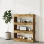 Smoked oak plywood bookshelf 80x30x103 cm by vidaXL, Bookcases and shelves - Ref: Foro24-813617, Price: 45,83 €, Discount: %