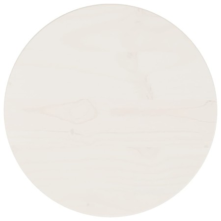 Tischoberfläche aus massivem weißem Kiefernholz Ø30x2,5 cm von vidaXL, Tischplatten - Ref: Foro24-813651, Preis: 15,58 €, Rab...