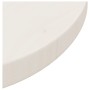 Tischoberfläche aus massivem weißem Kiefernholz Ø30x2,5 cm von vidaXL, Tischplatten - Ref: Foro24-813651, Preis: 15,58 €, Rab...