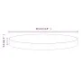 Solid white pine wood table surface Ø30x2.5 cm by vidaXL, Table tops - Ref: Foro24-813651, Price: 15,15 €, Discount: %